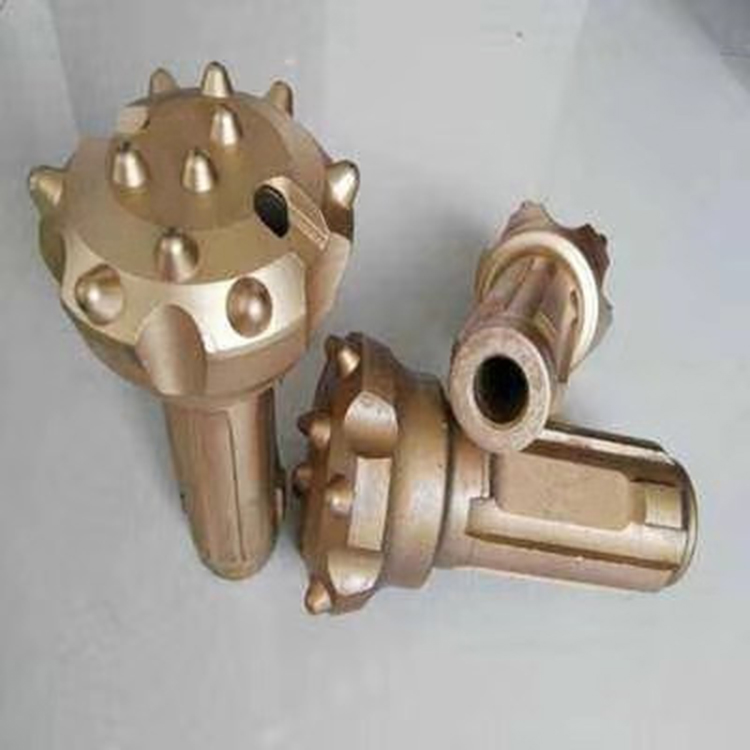 硬质合金球齿镶嵌潜孔钻头 球齿钻头